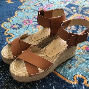 Sole society ankle strap sandal